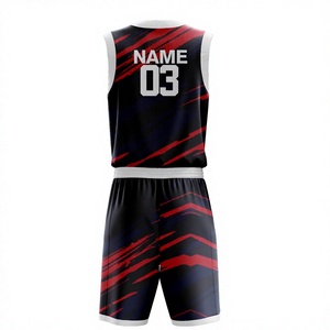 Ventes en gros des derniers maillots de basket-ball personnalisés réversibles sublimés, design de maillot de basket-ball, uniforme de basket-ball en gros à prix avantageux - Product Image 2