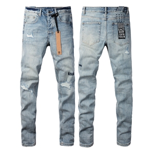 Vaqueros de mezclilla 3D Hope para hombre, de alta calidad, transpirables, tejidos, con capas de algodón, estilo casual de cintura media, estilo urbano, para otoño - Product Image 5