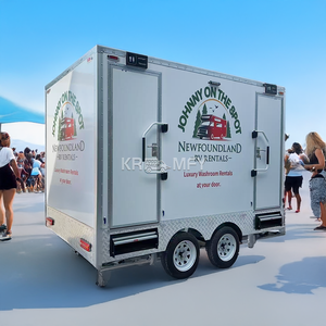 Toilettes mobiles professionnelles à une seule pièce 2025 pour personnes handicapées, salle de bain portable, douche, toilettes - Product Image 5