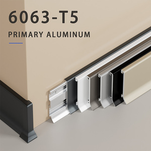 <span class=keywords><strong>Plinthe</strong></span> Offre Spéciale du fabricant de bordures de carreaux 6063 T5 en alliage d'aluminium <span class=keywords><strong>plinthe</strong></span> de célébrité en ligne pour mur et revêtement de sol - Product Image 1