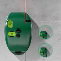 Mini niveau laser infrarouge à angle droit, haute précision, lumière puissante, ligne fine, mini règle laser électronique à 90 degrés