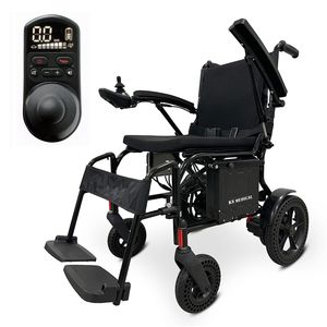 KSM-509Pro Premium Power Medical <b>Electric</b> Wheelchair with Remote Control and 12Ah Lithium Battery for Disabled and Seniors - Product Image 1