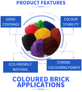 Fabriksprijs IJzeroxide Rood/geel/zwart/groen/blauw Pigmentpasta Betonpigment IJzeroxide - Product Image 2