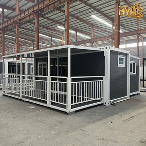 وحدة سكنية متنقلة 20 قدم 40 قدم، منزل حاويات قابل للطي والتوسيع، فيلا مسبقة الصنع، منزل شحن متنقل، 2-5 غرف نوم، مبنى مكتبي - Product Image 2