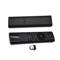 Giroscopio inalámbrico Universal para Android, miniteclado con Control remoto por voz para Smart TV