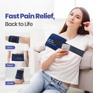 Compresa de Gel Reutilizable Grande con Correa, Frío/Calor, para Alivio del Dolor Muscular en Espalda, Hombro, Cadera, Rodilla y Articulaciones, Suministros para Terapia de Rehabilitación - Product Image 2
