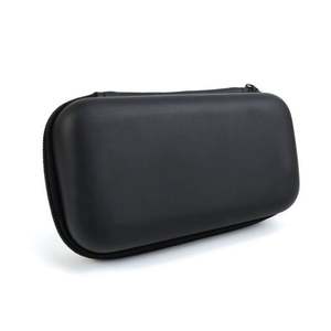 Customizable <b>Small</b> Portable EVA Pen Tool Case Black Leather Waterproof Tool <b>Storage</b> <b>Box</b> Nylon Polyester Shockproof Sponge - Product Image 3