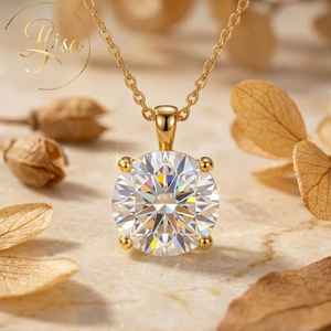 Colgante Solitario de Diamante <span class=keywords><strong>Elisa</strong></span> VVS D, Fabricado en Laboratorio, en Oferta, Oro de 18K, Diamante CVD HPHT Creado en Laboratorio, Colgante con Cadena, Joyería Fina para Mujer - Product Image 1