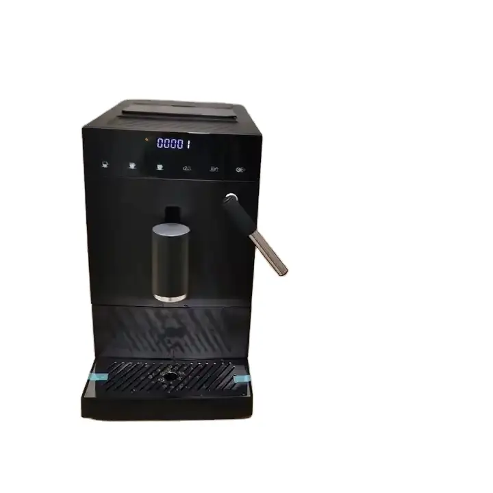 プロフェッショナルエレクトリック19バーパワフル1.1Lコーヒーグラウンド引き出し自動エスプレッソコーヒーマシン