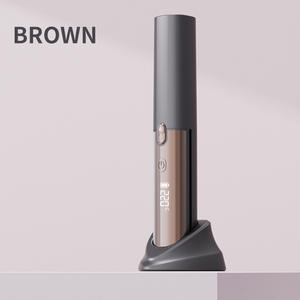 Plancha de Pelo Inalámbrica Recargable de Cerámica con Pantalla LCD y Carga USB - Estilizador de Cabello Portátil para Uso Doméstico - Product Image 5