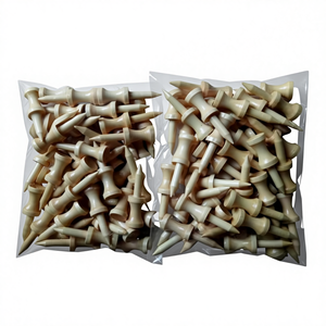 Tees de golf en bois de bouleau et bambou incassables, fabrication OEM, avec logo personnalisé - durables pour l'entraînement sur le terrain de golf et la promotion - Product Image 6