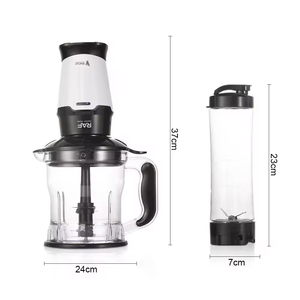 Nuevo Diseño 2026: Picadora de Alimentos con Botón de Plástico y Interruptor de Seguridad para Electrodomésticos de Cocina, Licuadora Eléctrica de Alta Potencia - Product Image 4