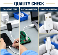 Câble de charge et de données USB-A vers 8 broches renforcé 3A, avec protection anti-tension moulée en TPE souple, 1M 1.5M 2M, Vente en gros