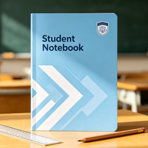 Cuaderno Creativo de Espiral, A4, Rayado Ancho, para Estudiantes, Venta al por Mayor, Personalizado, Páginas con Cuadrícula Matemática, Material Escolar 2026 - Product Image 1