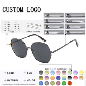 Gafas de sol de ojo de gato para mujer, montura completa, lentes degradadas, montura dorada, patillas con efecto tortuga, protección UV, protección solar para adultos - Product Image 2