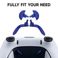 Manette PS5 Edge avec 4 boutons arrière de remplacement en métal, accessoires interchangeables pour manette PS5 DualSense Edge Elite