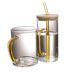 Eco-Friendly High Borosilicate Glass Mug 400ml, B2B Factory Direct Sale for Global Buyers - Product Image 2