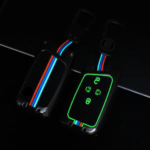 เคสกุญแจรถยนต์โลหะผสมสังกะสี ซิลิกาเจล สำหรับรถยนต์ Volkswagen Skoda Magotan B8 <span class=keywords><strong>2023</strong></span> Passat CC <span class=keywords><strong>VW</strong></span> พร้อมพวงกุญแจ - Product Image 3