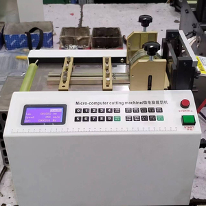 Máquina Automática de Corte en Tiras Calientes y Frías con PLC, Motor y Motor de Arranque para Cordones, Cinturones, Correas y Cintas - 1 Año de Garantía - Product Image 5