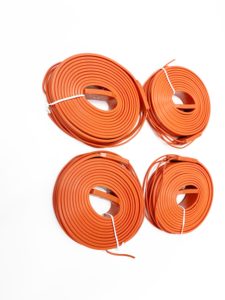 Bande chauffante en silicone 220V 100W 10mm x 5m, chauffage flexible en silicone pour la protection contre le gel des tuyaux - Product Image 5