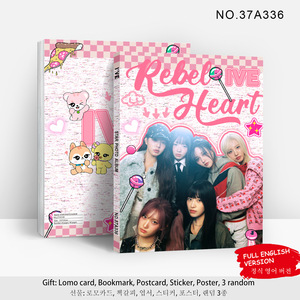 KPOP Idol Group IVE REBEL HEART Álbum DE FOTOS Photobook - Product Image 3