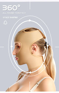 Fajas Porquirulgicas Para La Cara Medische Liposuctie Kledingstukken V Lijn Wang Kin Opheffen Full Face Shaper Riem - Product Image 5
