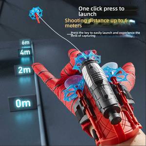 Lanzador de Muñeca con Forma de Araña, Juguete de Bala Blanda, Pistola de Juguete con Expulsión de Casquillos, Balas Blandas, Pistola de Juguete Eléctrica - Product Image 4