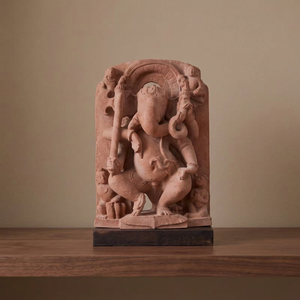 Relieve del Santuario Sagrado del Señor Ganesha del Siglo X – Réplica de Arte del Templo Antiguo de Vinayaka - Product Image 3