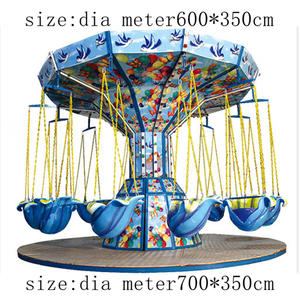 Mini parc d'attractions Mini carrousel à vendre carrousel à vendre jeux pour enfants équipement de terrain de jeu intérieur fibre de verre hydraulique - Product Image 6