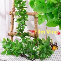Plantes artificielles très réalistes de 70 cm, feuilles de vigne en plastique vertes, décoration murale moderne pour la maison, plantes artificielles