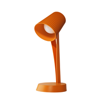 Lampe de table LED rechargeable moderne, lampe de bureau portable détachable, 3 modes de couleur, gradation progressive pour chambre à coucher, maison, bureau
