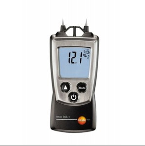 Testo606-1Compact Material Moisture <b>Meter</b> With Backlit LCD, Multi-Material Characteristic Curves <b>for</b> Wood and Building Materials - Product Image 3