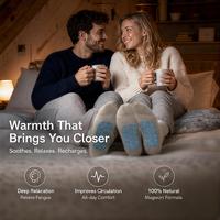 Patch chauffant personnalisable à l'armoise pour les pieds, auto-chauffant, pour les soins thermiques quotidiens des pieds