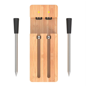 Termómetro Inteligente para Barbacoa con Dos Sondas, Termómetro Digital Inalámbrico para Carne, para Acampar, Barbacoa y Cocina - Product Image 4