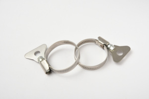 12.7 mét Đài Loan loại <span class=keywords><strong>Hose</strong></span> kẹp/thép không gỉ rửa xe ống nước kẹp với Wing Nut/xử lý <span class=keywords><strong>hose</strong></span> Ống kẹp - Product Image 4