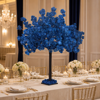 BL-AT34 1,20m 1,50m Weißer Künstlicher Kirschblüten-Tischbaum als Blumen-Centerpiece für Hochzeitsfeiern und Bankett-Tischdekoration