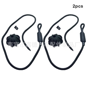 เชือกแขวนจัดระเบียบท้ายรถ 1K6863447A สำหรับรถยนต์ Volkswagen Audi เชือกแบ่งช่องเก็บของ - Product Image 1