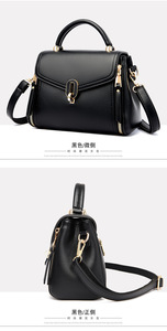 New Product European Designer Handbag Women's Fashion High-level Crossbody Purse PU Leather <b>Bag</b> Women - Product Image 3