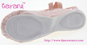 Chaussons de danse classique en toile et cuir à semelle pleine pour enfants et filles, 5 couleurs, vente en gros d'usine, <span class=keywords><strong>pas</strong></span> chers - Product Image 5