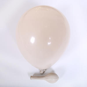 La migliore vendita 10 pollici 2.2g bianco sabbia grigio Senior colori retrò palloncino rotondo in lattice per festa decorazione di compleanno - Product Image 3