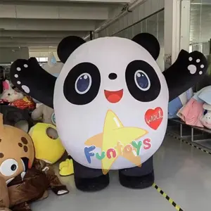 Funtoys hot sale Wholesale Inflatable National Treasure Panda Mascot Costume cute Panda costume mascot for large event party