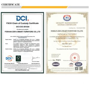 Nouvelle conception de placard en verre, armoire de chambre à coucher, placard à vêtements, armoire en bois sur mesure - Product Image 5