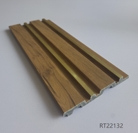 Panel Dinding 3D PS Ramah Lingkungan Mudah Dipasang Tahan Air Tahan Api Tahan Gores Desain Modern Warna Arang