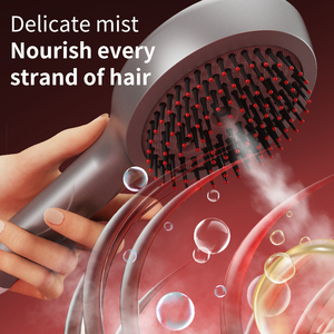 Aplicador de Aceite para el Crecimiento del Cabello Negro Eléctrico, Peine de Masaje con Vibración, Función Musical para el Cuidado del Cabello - Product Image 4