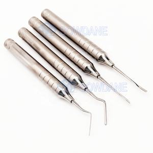 Set di estrazione del dente di potere del periotomo di flessione dentale punta del dente di titanio parodontale flessibile periostale dentale elevatore - Product Image 2