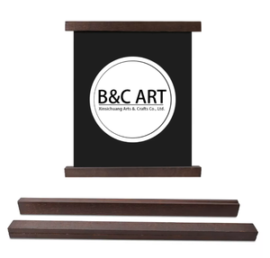Barras de Madera Minimalistas para Lienzos, Marcos de Pared con Barras Superiores e Inferiores, para Cuadros de <span class=keywords><strong>Paisajes</strong></span> Hermosos, Fácil Intercambio de Decoración Estacional, Venta al por Mayor - Product Image 5
