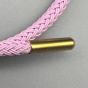 <span class=keywords><strong>2025</strong></span> Unisex Dệt Thép Không Gỉ Dây Rope Vòng Đeo Tay Có Thể Điều Chỉnh i-Khóa Hợp Thời Trang Unisex Thời Trang Chuỗi Vòng Đeo Tay Quà Tặng - Product Image 3