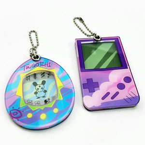 Breloques en acrylique personnalisées avec image de Game Boy, vente en gros 2023, breloque en acrylique, porte-clés holographique - Product Image 2