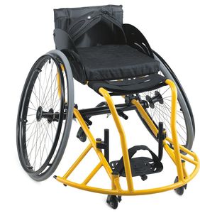 Silla de Ruedas de Baloncesto de Aluminio Resistente para Entrenamiento Diario, con Rueda Trasera de Liberación Rápida - Product Image 2