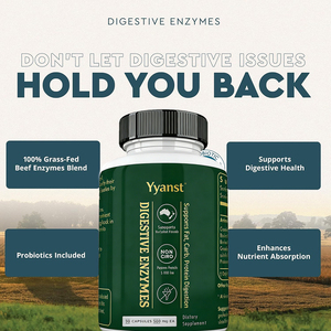 Cápsulas de Enzimas Digestivas de Alta Calidad ODM/OEM, Favorecen el Control de Peso, la Pérdida de Peso y el Adelgazamiento, Promueven el Metabolismo - Product Image 2